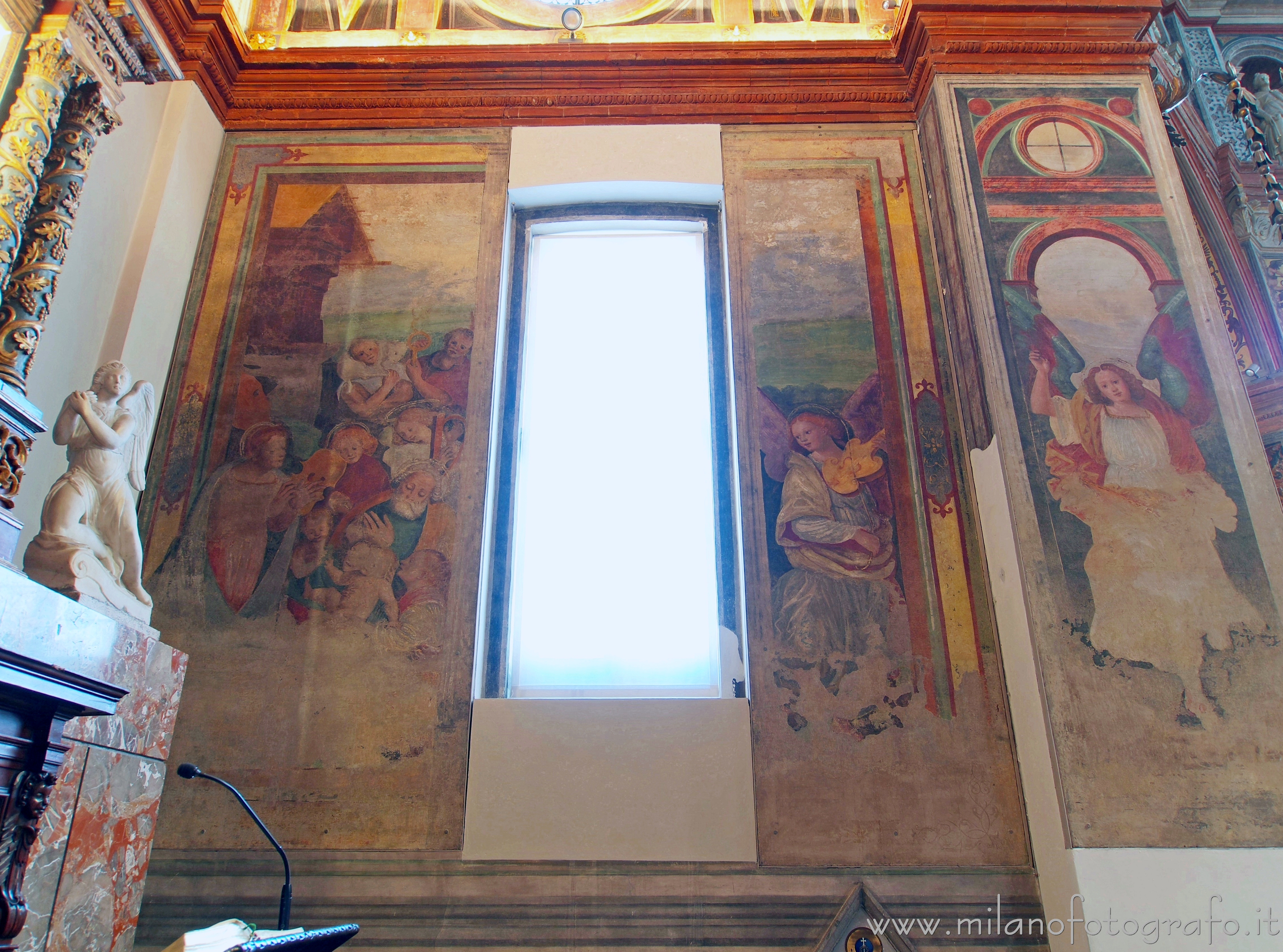 Busto Arsizio (Varese, Italy) - Adoration of the shepards in the Sanctuary of Saint Mary at the Square